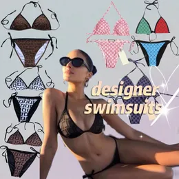 Bikini-Designer-Badeanzüge für Damen, Sommer-Badeanzug-Sets, dreieckige Träger, sexy Beachwear, Mode-Party, hochwertige rückenfreie Damen-Badeanzüge, Bikinis