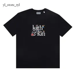 Kith X New York T Shirt Mens Fashion High Quality T Shirts Teeワークアウトシャツ大型Tシャツ100％コットンキスTシャツヴィンテージ半袖5352