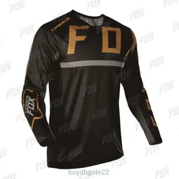 メンズTシャツORBEA FOX MTB JERSEYダウンヒルレーシングTシャツ自転車サイクリングモトクロスシャツマウンテンバイクポレラ長袖SP FRJX