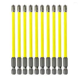10pcs 65mm 110mm Magnetic Special Slotted Cross Screwdriver Bit For Electrician FPH2 Socket Switch Hand Tools
