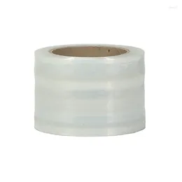 Smycken påsar 3 cm smal bandning stretch wrap film klar/icke-transparent klar plastpall krympa 200 meter lång