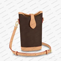 M80874 Mini Designerinnen Frauen Lippenstift Telefonschlüsselhülle Echt Kalb Leder Geldbeutel Clutch Crossbody Handtasche Shoulerbag345z