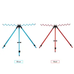 Araçlar Taşınabilir Teleskopik Ayarlanabilir Balıkçı Çubuklar Tripod Stand Alüminyum Alaşım Balıkçı Çubuk Kutup Tutucu Braket Montajı