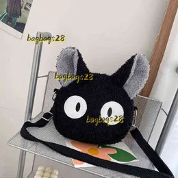 Evening Bags Japanese Style Kawaii Bag Women Cartoon Plush Shoulder For 2024 New Crossbody Small Phone Purse Bolsa Feminina Luxury Bag