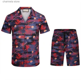 Mens Tracksuits New Summer Designers Tracksuits Bowling Shirts Board Beach Shorts Fashion Outfit Tracksuits Men Casual Hawaii Shirt Snabbtorkning Badkläder Asiatiska Si