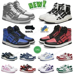 moda ami sapatos casuais unissex branco preto cinza fluorescente amarelo vermelho preto branco cinza claro preto rosa roxo verde tênis tênis treinador