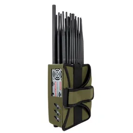 Portable 27 Antennen 28 Bänder Mobiltelefone 2G 3G 4G 5G GPS WiFI Lojack VHF UHF 315 433 868 Signal Jamm er Brouilleur de Signaux