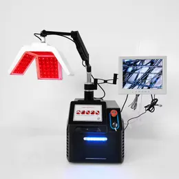 2024 5 in 1 휴대용 모발 성장기 PDT LED 붉은 빛 요법 방향 손실 치료 기계