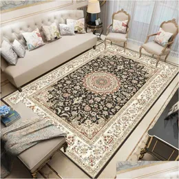 Carpets Turkey Printed Persian Rugs For Home Living Room Decorative Area Rug Bedroom Outdoor Turkish Boho Large Floor Carpet Mat Dro Dhnrr