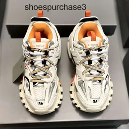 Designer Balencigs Moda Scarpe casual Pattini a rotelle Parigi scarpe da papà di terza generazione track3 0 sport con suola spessa e tempo libero donna traspirante con suola spessa MMFK