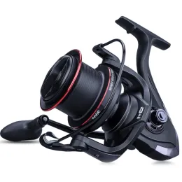 Makaralar 800010000 Serisi Surf Fishing Finning Reel 13+1BB Büyük Deniz Balıkçılık Tekerlek Maks Drag 10kg Besleyici Metal Sığ Makara Yayın Balfası