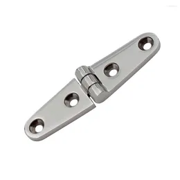 All Terrain Wheels 1PCS 25x100mm Mirror Polish Stainless Steel 316 Strap Hinge 4 Holes Hinges Marine Boat Hardware