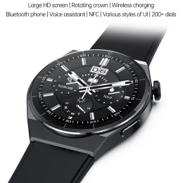 Watches 2022 NFC Smart Watch Men GT3 Pro AMOLED 390*390 HD Screen Heart Rate Bluetooth Call IP68 Waterproof SmartWatch For Huawei Xiaomi