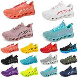 mode löpskor män kvinnor tränare trippel svart vit röd gul lila grön blå persika teal lila ljusrosa fuchsia andningsbara sport sneakers fjorton gai