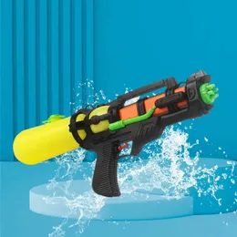 Dra typ stor kapacitet vattenpistoler barns strandleksaker högkvalitativa plast ABS -tryckpistoler utomhus 240220
