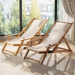 Obozowe meble nowoczesne wygodne krzesło plażowe salon drewniany ogrodowy fotelik luksusowy sillas de playa balkon