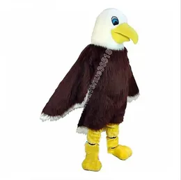 High quality Bald Eagle Mascot Costume Top Cartoon Anime theme character Carnival Unisex Adults Size Christmas Birthday Party Outdoor Suit