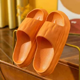 HBP Slippers Slides Eva Thick Bottom Raised Plastic Lovers Antiskid Waterproof Women Floor Indoor Outdoor Shoes 01