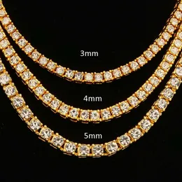 Wysokiej jakości Mossinate Diamond Chain S925 Srebrny srebrny moissanite Tennis Naszyjnik