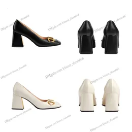 Mulheres designer de salto alto designer de luxo sapatos de couro moda sexy sapatos de festa sapatos de casamento sapatos de couro no local de trabalho caixa de cinta altura do salto 3cm 5cm 7.5cm