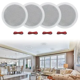 Głośniki 5,25 cala 4PCS 600 W Home Audio Sufit głośnik głośnikowy system głośników zagłębiony w domu centrum handlowe w salonie