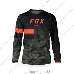 IH8S Erkek Tişörtleri HTTP Fox Motocross Jersey MTB Yokuş Aşağı Jeresy Bisiklet Dağ Bisikleti Maillot Ciclismo hombre hızlı kuru kadın formaları