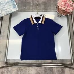 Bambini ragazze ragazzi estate Polo fashion design magliette di cotone ragazza ragazzo lusso stile inghilterra bambini maglione magliette Tshirt colletto rovesciato vestiti a maniche corte