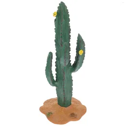 Dekoracje ogrodowe kaktus Model rzemieślnicze Dekory sztucznego ornamentu symulowana dekoracja samochodu domowy statua roślin biuro