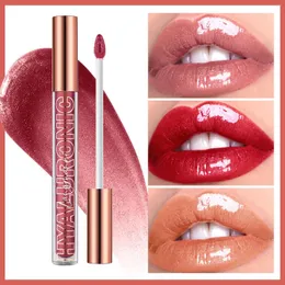Lip Gloss Shiny Mirror Moisturizing Liquid Lipstick Glitter Transparent Glass Oil Waterproof Makeup Cosmetic