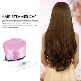 Caps for hair gorro termico para cabello tratamiento hair steamer cap nurse hair cap Household hat Hair care hair US Plug