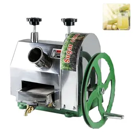 Commercial Sugarcane Juicer 250A Stainless Steel Desktop Sugar Cane Machine Cane-Juice Squeezer Cane Crusher