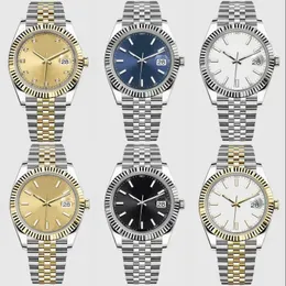 126333 Designer Watch Fashion Simple AAA Titta på lyxigt rostfritt stålband Montre Femme Datejust Business Gentleman Womens Watch Casual SB035 C23