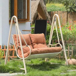 Mobili da campo Poltrona reclinabile Doppia sedia sospesa Ragazza Giardino esterno Altalena Cadeira Jardim Varanda Decorazione