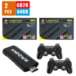 Console 2PCS Ampown GD20 Console di gioco 4GD10 Ultra GD20 Game Stick BOYHOM