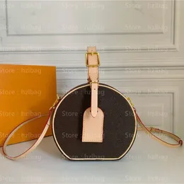 몸집이 작은 Boite Chapeau Bag 브랜드 상징적 인 Hatbox Purse Wallet Crossbody 사랑스러운 일상적인 가방 M43514 디자이너 Bag295y