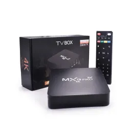 Android TV Box MXQ Pro 4K Quad Core 1GB 8GB Rockchip RK3228A Streaming Media Player Smart Set Top Box 5G Dual Band WiFi ZZ