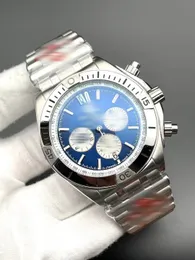U1 Top-grade AAA Bretiling Luxury Watch New Style Fashion OM Watch 42mm Men Stainless Steel Strap Quartz Movement Watches Montre De Luxe Wristwatches