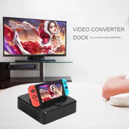 任天堂のスイッチアクセサリー用の充電ドックステーション任天堂スイッチ用ポータブル充電ベースhdmicapatibleテレビアダプター