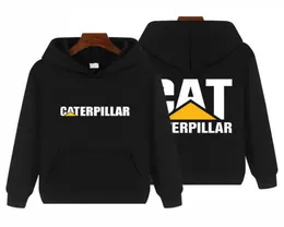 Maycaur Marka Trendi Araba Sweatshirt Gevşek Büyük Boy Caterpillar Hoodie Sıradan Moda Düz Renk Açık Seyahat Ceket H09107009098