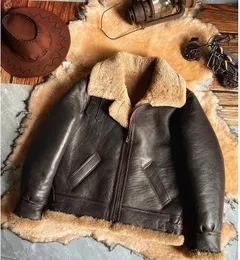 .100% natural genuine male fur jacket.Men winter warm thick wool coat.quality B3 shearling cloth.Plus size Peles 240222