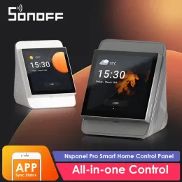 Control New SONOFF NSPanel Pro Smart Home Control Panel Multiple Controller 3.95" TFT Touch Screen With Zigbee Gateway Work With Alexa