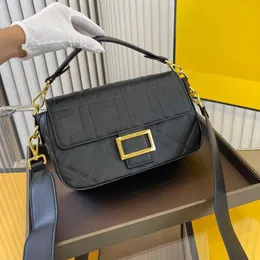 2023 bags totes handbag designer bag women classic imitation brand gold stitching letter buckle shoulder bag versatile commuter pa258F