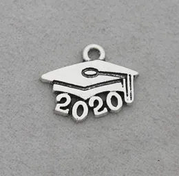 HAEQIS Fashion Alloy 2018 2019 2020 2021 2022 Trencher Cap Charms Graduation School Gift Charms 1418mm AAC12457285239