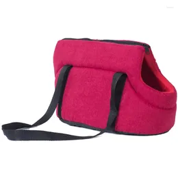 Dog Carrier Fashion Pet Bag Go Out Portable Backpack Cat Travel Messenger Car Stuff