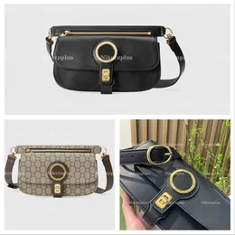 حقائب Blondie جولة متشابكة G Bag Crossbody للجنسين الأزياء مصممة مصممة Messenger Bags Gold Gold Arderware 718154273M