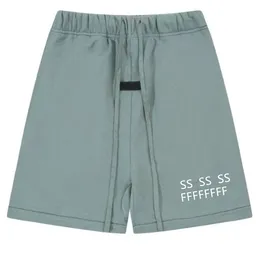 Shorts de grife homens mulheres shorts casuais de algodão luxuoso casual calças curtas pesadas de borracha shorts grandes unissex shorts roupas vestuário maré na altura do joelho calças shorts