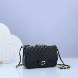 Высококачественная сумка-цепочка с икрой, дизайнерская сумка-тоут, классическая сумка-книжка с двойной буквой, модная женская сумка через плечо с ромбовидным принтом, кошелек