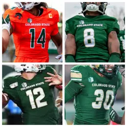 Maglia da football del Colorado State College NCAA Brayden Fowler-Nicolosi enry Blackburn 67 Noyes Johnson Dylan Goffney Dom Jones Jackson Brousseau uomo donna gioventù