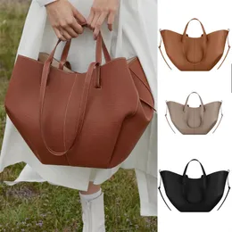 2Size Small Large Cyme Real Leather Shopping Påsar för kvinnors handväska Mens Cross Body Shoulder Designer Väskor Luxur Handväska Koppling Totes Pochette Weekender Bagage Bag