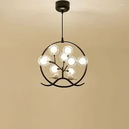 Pendant Lamps Modern Lights Loft Bird LED Chandeliers Bedroom Living Room Study Restaurant Hanging Lighting Fixtures Decoration